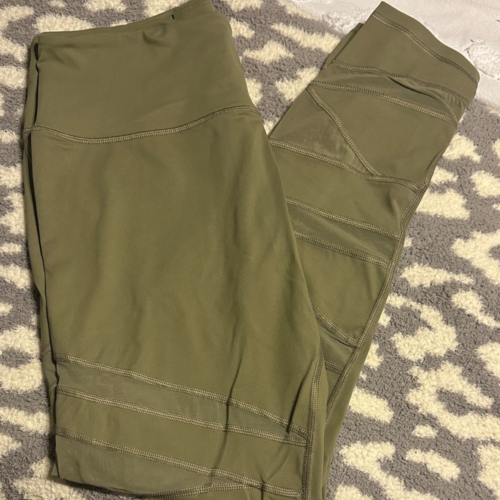 Olive Green Leggings